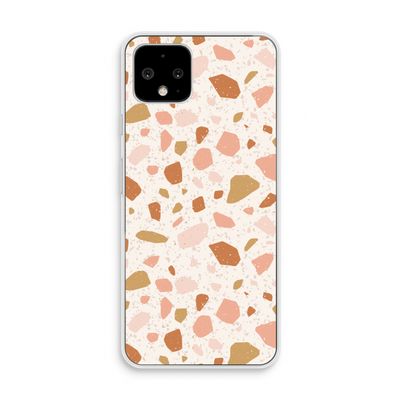 Terrazzo N°18: Pixel 4 Transparant Hoesje