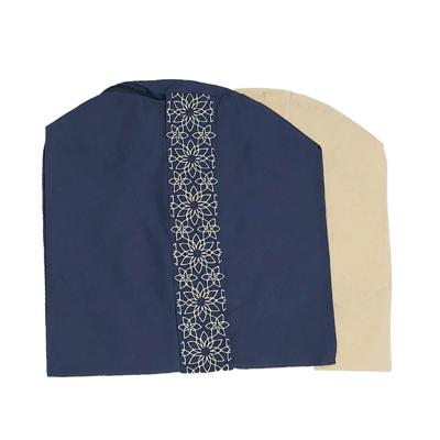 Biologisch Katoenen Bolster Hoesjes - Denimblauw