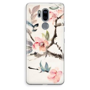 Japanse bloemen: LG G7 Thinq Transparant Hoesje