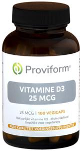 Proviform Vitamine D3 25mcg
