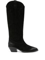 Ash bottines Dolly 55 mm en cuir - Noir - thumbnail