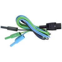Metrel A 1670 Meetdraad 1.5 m Zwart, Groen, Blauw 1 stuk(s)