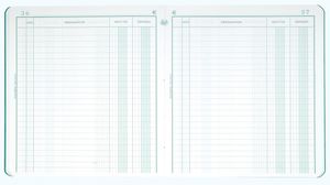 Exacompta ontvangsten en uitgaven, ft 21 x 19 cm, Nederlandstalig