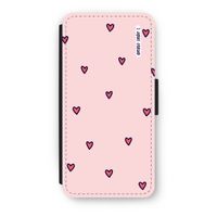 Hartjes: iPhone SE 2020 Flip Hoesje