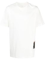 OAMC t-shirt en coton à détail de patch - Blanc