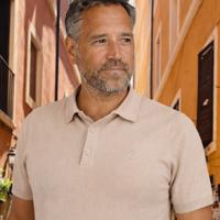 Heren Polo Hessum | Lichtbeige