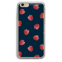Framboosjes: iPhone 6 Plus / 6S Plus Transparant Hoesje