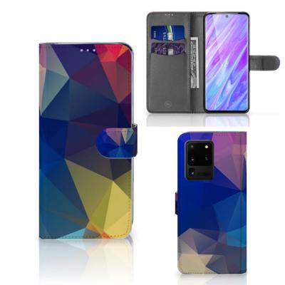 Samsung Galaxy S20 Ultra | Book Case | Polygon Dark