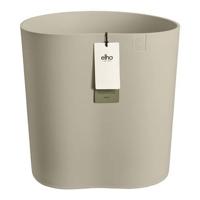 Elho Eden Aquacare Medium 40 - Zacht taupe - L 42 x B x H 42 cm - Binnen en Buiten - 100% gerecycled