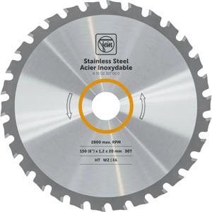 Fein Cirkelzaagblad voor RVS | Premium | Ø 150mm Asgat 20mm 30T - 63502307000