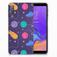 Samsung Galaxy A7 (2018) Silicone Back Cover Space - thumbnail