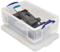 Really Useful Box opbergdoos 50 liter, transparant - thumbnail