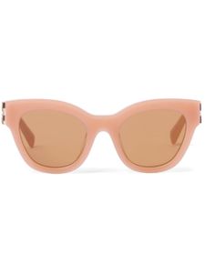 Miu Miu Eyewear lunettes de soleil Glimpse à monture papillon - Tons neutres