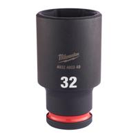 Milwaukee Accessoires shockwave krachtdop 1/2" lang 32 mm | 1 stuk - 4932480349