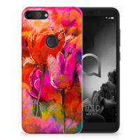 Smartphone hoesje Alcatel 1S (2019) Tulips