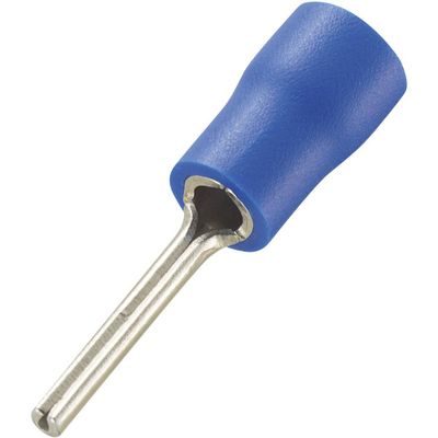 TRU COMPONENTS 739307 Stiftkabelschoen 1.50 mm² 2.50 mm² Deels geïsoleerd Blauw 100 stuk(s)
