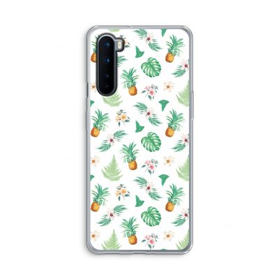 Ananas bladeren: OnePlus Nord Transparant Hoesje