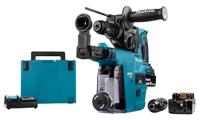Makita DHR243RTJW Accu Combihamer SDS+ met Snelwisselboorkop 2J incl. Stofafzuiging 18V 5.0Ah in Mbox