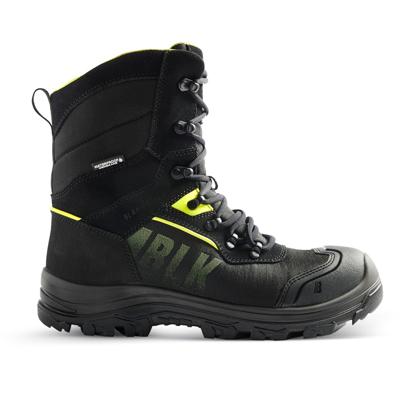 Blåkläder Storm Winterlaars S3 2490 | Zwart/High Vis Geel | Maat 45 - 7330509932285