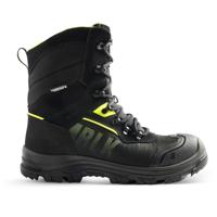 Blåkläder Storm Winterlaars S3 2490 | Zwart/High Vis Geel | Maat 47 - 7330509932308
