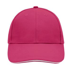 Baseball cap van 100% katoen - Roze - voor volwassenen - petjes