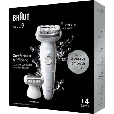 Braun Braun 9-041 Silk-épil 9 Epilierer/Haaren Epilator Zilver