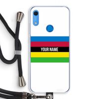 WK Wielrennen: Huawei Y6s Transparant Hoesje met koord