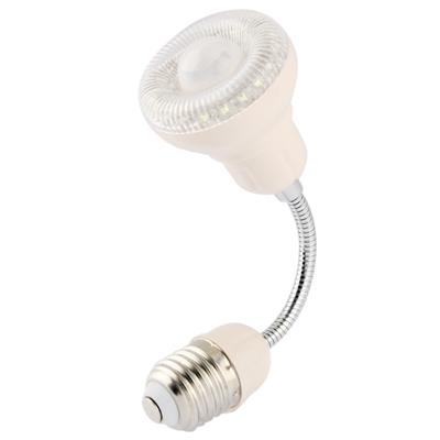 1.8W E27 spiraal menselijke Sensor licht controle energiebesparende nachtlampje gevoelige afstand: 5 - 7m(White)