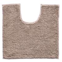 wc mat indiana shape taupe 50x50 cm