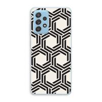 Geometrisch patroon: Samsung Galaxy A73 Transparant Hoesje