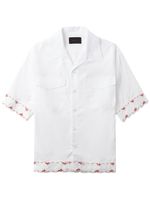 Simone Rocha chemise en coton à broderie anglaise - Blanc - thumbnail