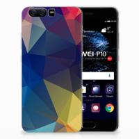 Huawei P10 | TPU Hoesje | Polygon Dark