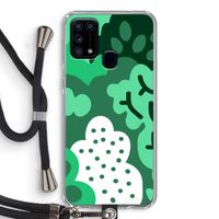 Bushes: Samsung Galaxy M31 Transparant Hoesje met koord