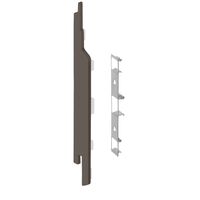 Keralit Eindkap links Kwartsgrijs (2860) (Sponningdeel 143) Keralit Eindkap links Kwartsgrijs (2860) (Sponningdeel 143)