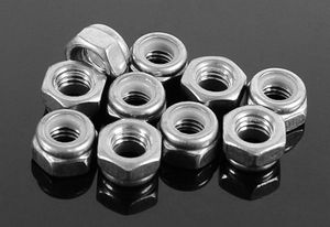 RC4WD Nylock Nuts M5 (Silver) (Z-S0842)