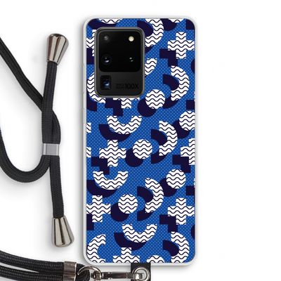 8-bit N°5: Samsung Galaxy S20 Ultra Transparant Hoesje met koord