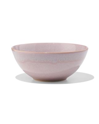 HEMA Schaal 16cm Monaco Reactief Glazuur Roze (roze)