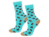 Soxo Sokken in cadeauverpakking met voedselthema Sokken, feestelijk verpakt (voedselthema) (Koffie, 36-40)