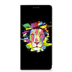 Samsung Galaxy A21s Magnet Case Lion Color