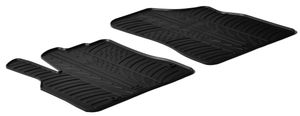 Rubbermatten passend voor Citroen Berlingo / Peugeot Partner 2-delig GL0120