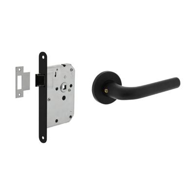 Intersteel Compleet deurklinksetEucla zwart - 0023.210015