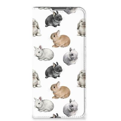 Smartphone hoesje voor OPPO Reno8 Lite Konijntjes Smartphone hoesje voor OPPO Reno8 Lite Konijntjes