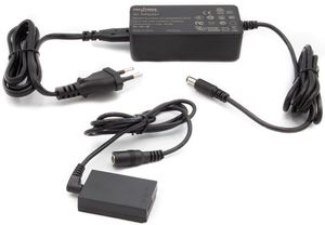 ChiliPower Netadapter DR-E12 voor Canon - plus LP-E12 dummy accu - Adapter Kit