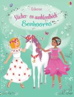 Sticker- en aankleedboek Eenhoorns (Paperback)