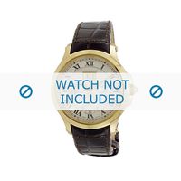 Horlogeband Seiko SNP044P1 / 7D48-0AG0 / L01J012K0 Leder Bruin 20mm