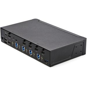 StarTech.com SV431HU34K6 KVM-switch Zwart