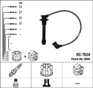 Bougiekabelset RCTE24
