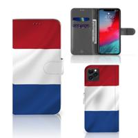 Apple iPhone 11 Pro Max | Bookstyle Case | Nederlandse Vlag Apple iPhone 11 Pro Max | Bookstyle Case | Nederlandse Vlag