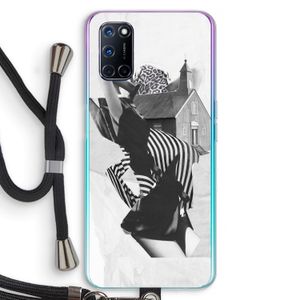 House: Oppo A72 Transparant Hoesje met koord