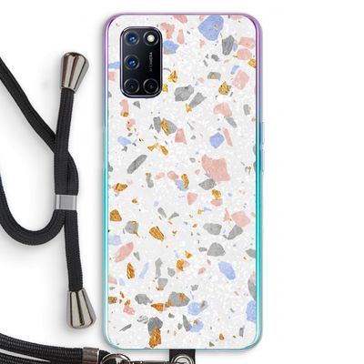 Terrazzo N°8: Oppo A52 Transparant Hoesje met koord